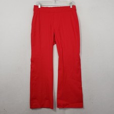 SPANX On-the-Go Polished Kick Flare Pant Womens Medium Classic Red picture
