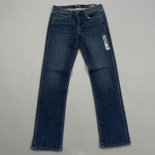 Gap Classic Straight Jeans Womens 8 29 Reg Dark Wash Stretch Denim NWT RN54023 picture