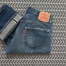 VINTAGE LEVI'S LVC 501xx MADE IN USA - TAG SIZE 31x34 SUPERB CONDITION picture