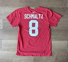 Reebok NHL Chicago Blackhawks Nick Schmaltz #8 Jersey T Shirt Mens Medium Red picture