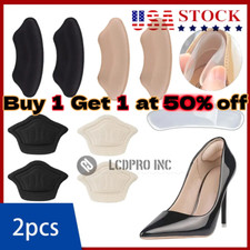 2Pcs Heel Grips for Loose Shoes Heel Cushion Pads No-Slip Shoe Inserts Protector picture