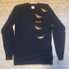 Supreme Silence Of The Lambs Moth Long Sleeve Tee Small NWOT picture