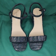 Black/Multi-Color Heels, Brand: Jellypop  Model: Vienna, Women's size 7M picture