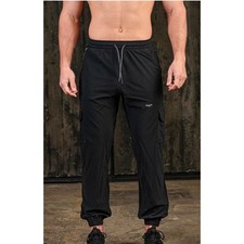 SuperX Apparel Men's Cargo Joggers Batman Size M Black SOLD OUT Limited Edition picture