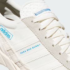 adidas Bad Bunny White Sneakers Retro SL72 Adizero Originals Logo Shoes Size 9US picture
