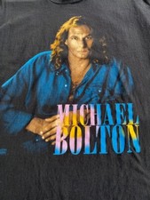New Rare 1994 Michael Bolton World Tour T-Shirt Gift Family Shirt 1CM1574 picture