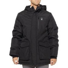 SPYDER Polar Mens L Fleece-Lined Winter Ski/Snow Parka/Jacket/Coat $300 NEW picture