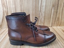 Thursday Boot Company Men's Captain Boots Brown Leather Cap Toe Size 11 NEW picture