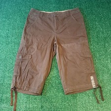 St. John's Bay Cargo Shorts Size 14 Brown picture