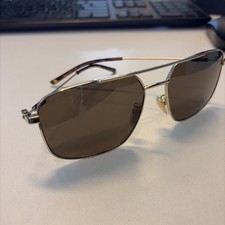 Gucci GG2096SA 001 Silver/Grey 59-16-145 Sunglasses Used Authentic picture