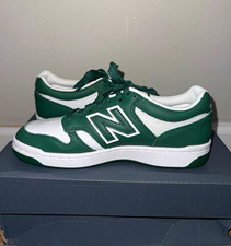New Balance 480 Team Forest Green/White Men’s 7 D Low Top Leather BB480LGH picture