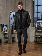 Bally Leather Jacket Made In italy picture