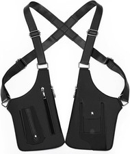 Men's Anti Theft Chest Harness Bag PU Leather Crossbody Shoulder Holster Wallet picture