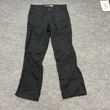 Carhartt Pants Mens Size 31x30 Black Relaxed Fit Canvas Workwear Utility picture