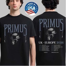 Primus UK And Europe 2026 Tour Schedule Dates Two Sided T-Shirt picture