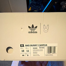 adidas Bad Bunny Campus Chalky Brown Suede Sand Beige/Brown US 10 ID2529 picture