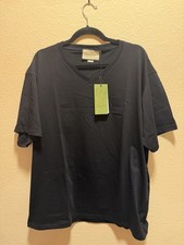New Authentic Gucci GG Logo Black T Shirt Size XXXL picture