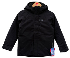 Helly Hansen Boy's OrionPeak Jacket BLACK $180, Size: 12 picture