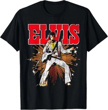 Vintage 1956 Album Elvis Presley Black Unisex T-shirt picture