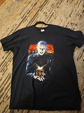 RARE Supreme Hellraiser Hell On Earth Black SS18 Tee Pinhead Back Hit Size L picture