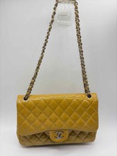 Pre-Owned Chanel Yellow Shoulder Bag Shoulder Bag picture