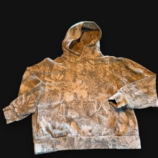 Hollister-co Men's Brown and Khaki Hoodie picture