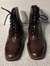 Vintage ~ 1920's Poll-Parrot Ankle Boots ~ Size 2.5 picture