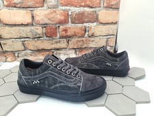 Vans x Quasi Skate Old Skool 2022 Asphalt Grey Washed Denim Look Black Men Sz 7 picture