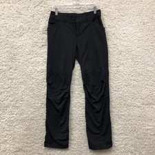 REI Coop Pants 6 Womens Black Nylon Stretch Straight Leg Hiking Trail Outdoor picture