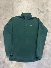 Arc’teryx Men’s M Thermal 1/2 Zip Delta LT Polartec Base Layer Waffle LS EUC picture