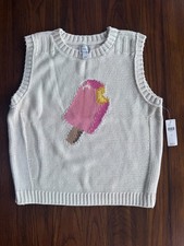 NWT Maeve Linen-Blend Icon Sweater Tank Top by Anthropologie Women's size L picture