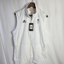 Adidas Team GB London Olympics 2012 Oly VEST. UK men's size L BNWT picture
