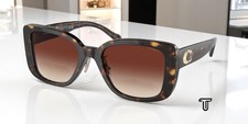 COACH HC8352 512013 Cd472 Dark Tortoise Dark Brown Grad 54 mm Women's Sunglasses picture