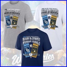 🔥 HOT - Tampa Bay vs Milwaukee 2026 World Series Matchup T-Shirt All Sizes picture