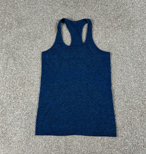 Lululemon Swiftly Tech Tank Top Womens 8 Blue Heather Racerback Yoga Gym Workout picture