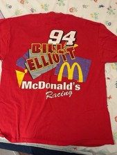 #1 — Vintage 1995 Bill Elliott #94 McDonald’s Racing T-shirt picture