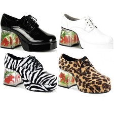 Pleaser Funtasma Floating Fish Heels Pf Oxford Lace Up Boots Adult Men Pimp02 picture