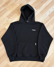 Represent Owners’ Club hoodie, black, front/back print, size XL, cotton picture
