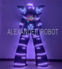 LED Robot Costume Rainbow Jacket - included shipping picture