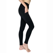 Women's High-Waisted Full-Length Bamboo Leggings picture