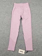 AYBL Leggings Womens Small Pink Motion Seamless High Rise Ankle Yoga Gym New picture