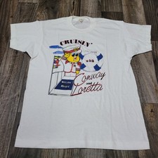 Vintage Crusin' With Conway Twitty & Loretta Lynn 1988 T-shirt Size Large picture