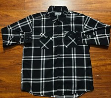 DIXXON FLANNEL MEN’S Sz XXXL Black/white