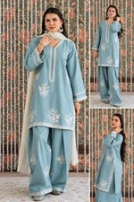 Pakistani Salwar Kameez Ready To Wear Dress 3 Piece Suit Wedding Party (Medium) picture