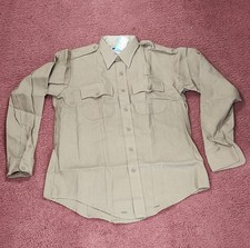 Flying Cross Tropical Uniforms shirts, Mens/Women in Silvertan color picture