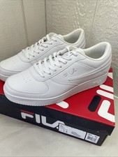 Fila A-Low Mens size 13￼White Synthetic Lifestyle Sneakers  1CM 00551–100  New ￼ picture