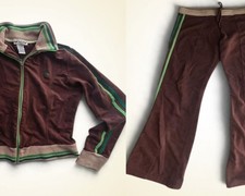 Vintage 2000s Y2K Self Esteem Tracksuit Set Size Large picture