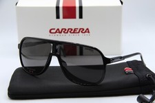 NEW CARRERA 1047/S 807M9 POLARIZED BLACK AUTHENTIC SUNGLASSES W/CASE 62-10 picture