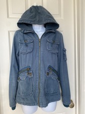 Twilight Bella Swan Jacket Jack by BB Dakota Size M Blue Vintage ASO RARE picture