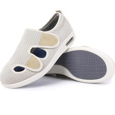 SPR&JOY Women's Diabetic Shoes Size 9 Wide Width Adjustable Walking Sneakers picture